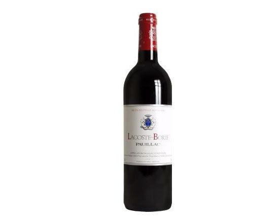 LACOSTE-BORIE rouge 2002, Second vin de Château Grand-Puy Lacoste