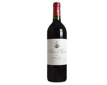 LA SIRÈNE DE GISCOURS rouge 2002, Second vin de Château Giscours