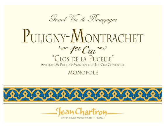 Jean Chartron Puligny-Montrachet 1er Cru Clos de la Pucelle Monopole 2005