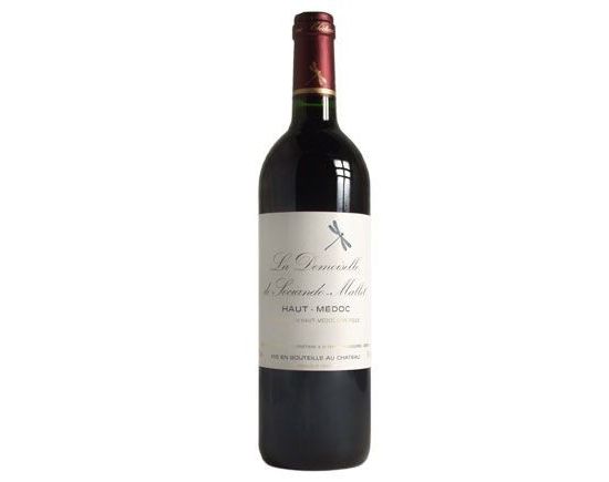 LA DEMOISELLE DE SOCIANDO-MALLET rouge 2005,Deuxième vin du Château Sociando-Mallet 