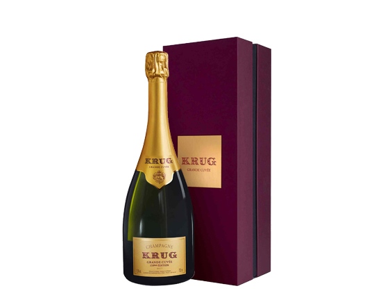 Champagne Krug grande cuvée édition 170 avec étui