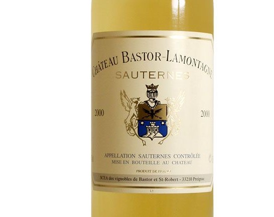 Château Bastor-Lamontagne 2001