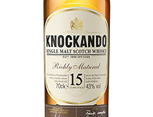 Whisky Knockando 15 ans Richly Matured Scotch Whisky 43° sous étui 