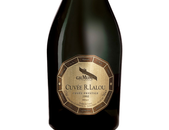Champagne GH. Mumm Cuvée René Lalou Millésime 2002