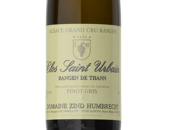 Domaine Zind-Humbrecht Pinot Gris Grand cru Clos Saint Urbain Rangen de Thann 2013
