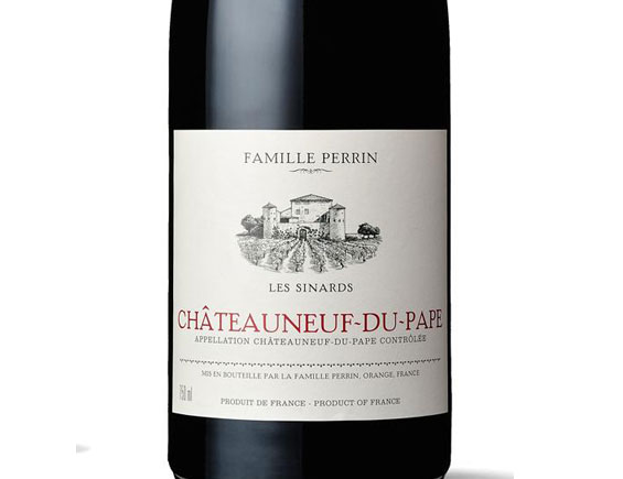 FAMILLE PERRIN CHÂTEAUNEUF DU PAPE LES SINARDS ROUGE 2013