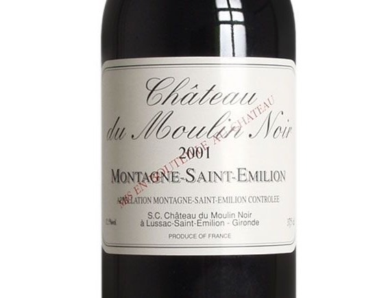 CHÂTEAU DU MOULIN NOIR rouge 2001