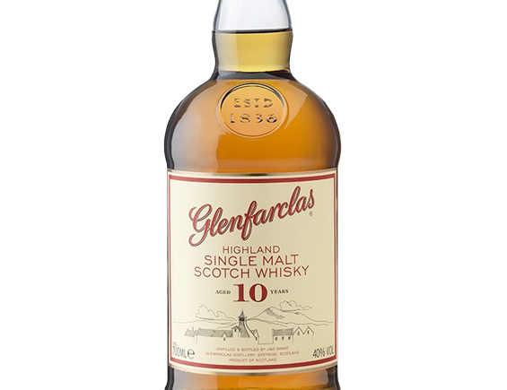 Whisky Glenfarclas 10 ans single malt sous étui