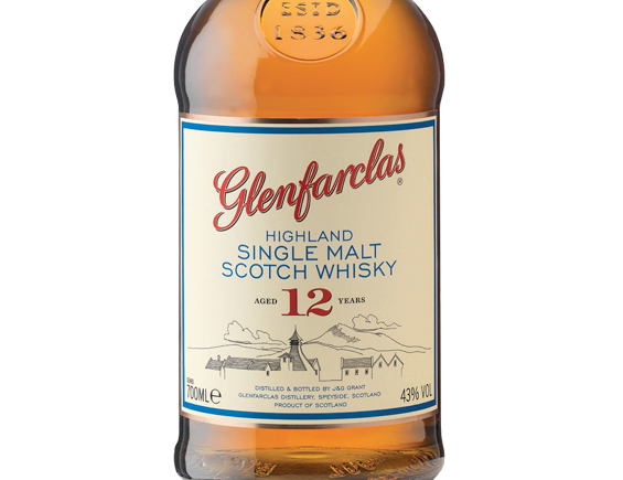 Whisky Glenfarclas 12 ans single malt sous étui