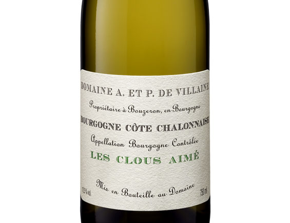 Domaine de Villaine Bourgogne Les Clous Aimé Blanc 2015