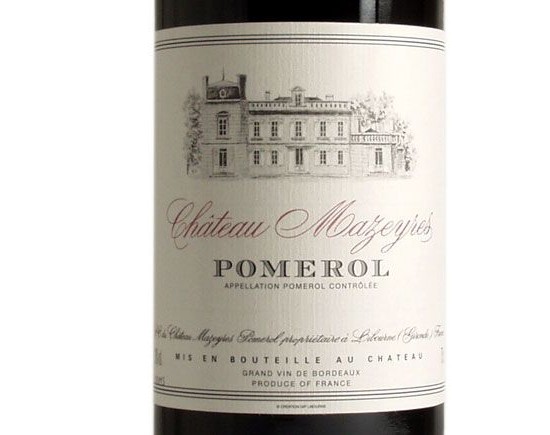 Chateau Mazeyres 2016 