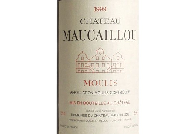 CHÂTEAU MAUCAILLOU rouge 1999