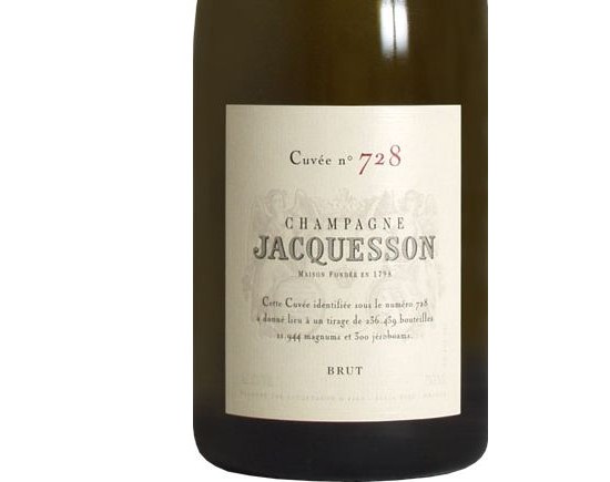 CHAMPAGNE JACQUESSON  Cuvée n°728