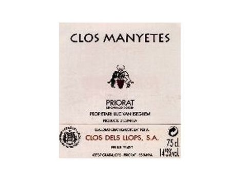''CLOS MANYETES'' rouge 2000