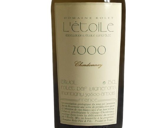 DOMAINE ROLET L'ÉTOILE Chardonnay blanc 2000