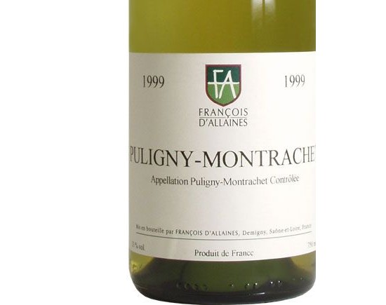 FRANCOIS D'ALLAINES Puligny Montrachet blanc 1999