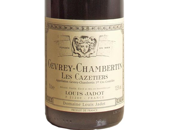 GEVREY-CHAMBERTIN ''Les Cazetiers'' 1er cru 2004 rouge