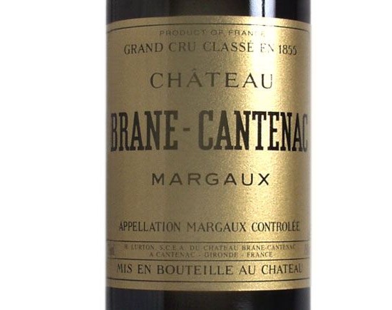 CHÂTEAU BRANE-CANTENAC rouge 1997, Second Cru Classé en 1885