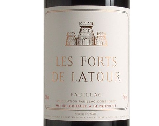 LES FORTS DE LATOUR rouge 1995, Second Vin du Château Latour