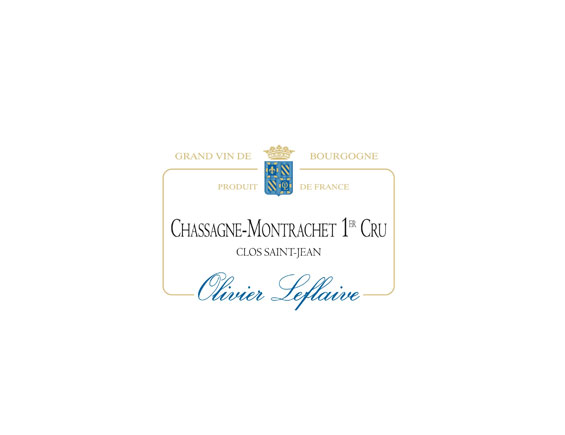 OLIVIER LEFLAIVE CHASSAGNE-MONTRACHET 1ER CRU CLOS SAINT JEAN 2019