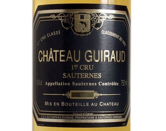 CHÂTEAU GUIRAUD blanc liquoreux 1997, Premier Cru Classé en 1855