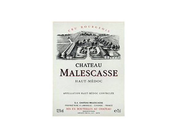 CHÂTEAU MALESCASSE rouge 1993, Cru Bourgeois