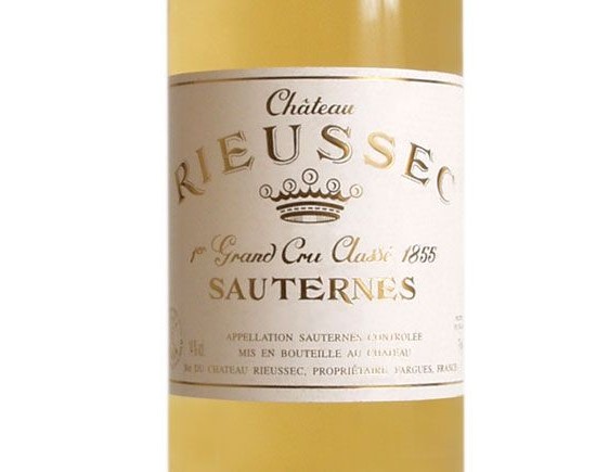 CHÂTEAU RIEUSSEC blanc liquoreux 1989
