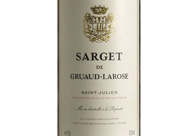 SARGET DE GRUAUD-LAROSE rouge 1994