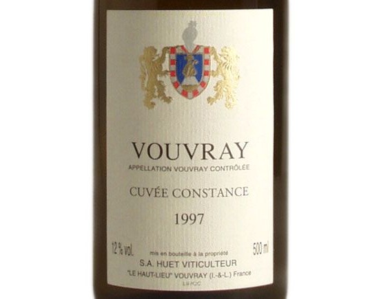 VOUVRAY ''Cuvée Constance'' blanc moelleux 1997
