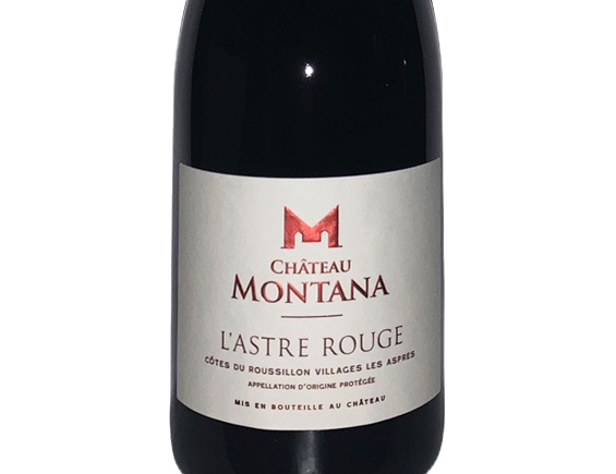 Château Montana L'Astre rouge 2018