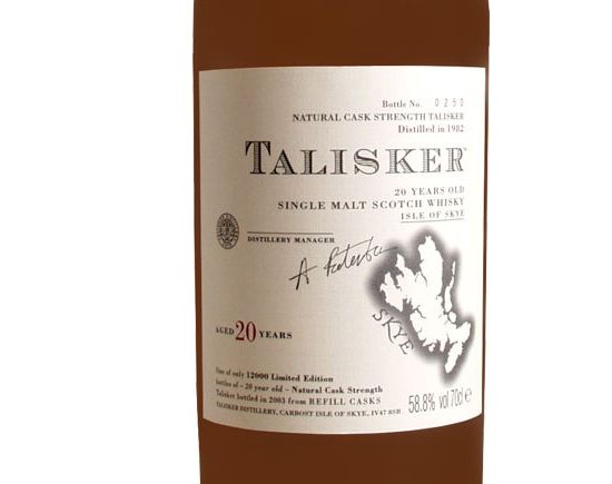 TALISKER 20 ANS BOURBON CASK