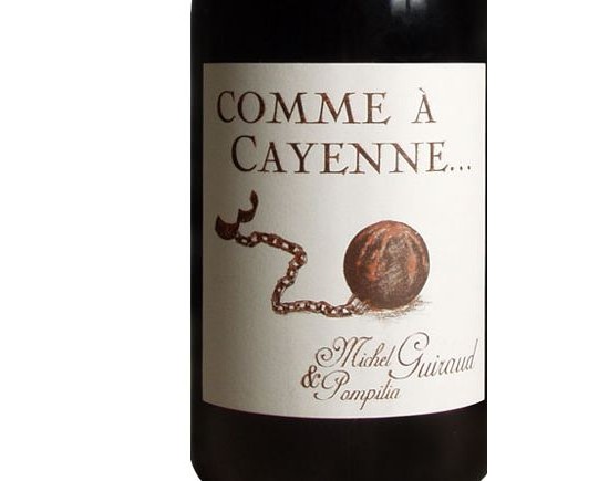 ''COMME A CAYENNE'' Saint Chinian rouge 2004