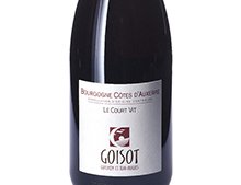 Domaine Goisot Côtes d'Auxerre Le Court Vit rouge 2019