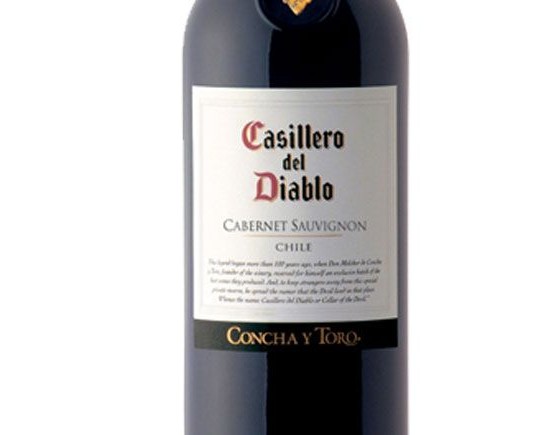 CONCHA Y TORO CASILLERO DEL DIABLO CABERNET SAUVIGNON rouge 2005