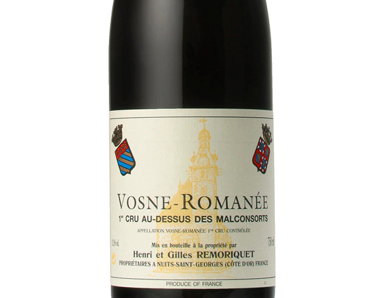 Henri Et Gilles Remoriquet Vosne 1er Cru Au Dessus De Malconsort 2018