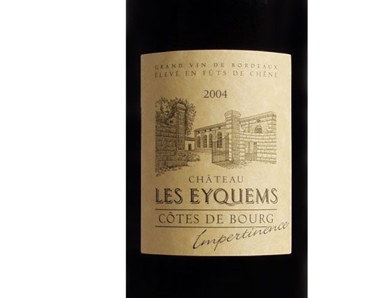 CHATEAU LES EYQUEMS CUVEE IMPERTINENCE rouge 2004