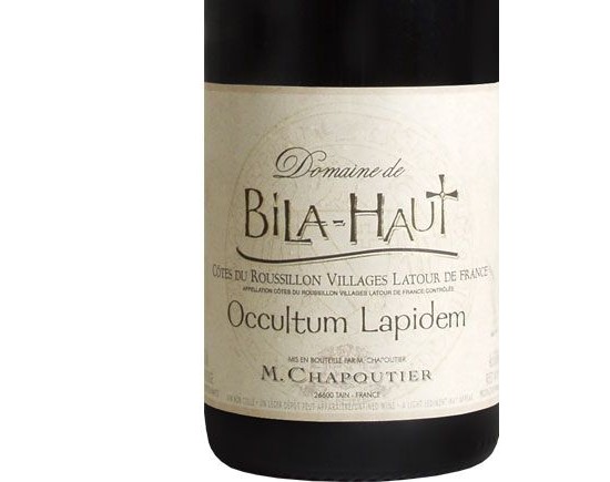 DOMAINE DE BILA HAUT OCCULTUM LAPIDEM Côtes du Roussilon rouge 2005