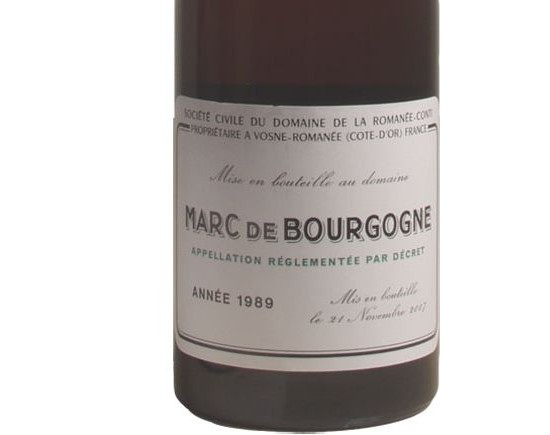 Romanée Conti Marc Bourgogne 1989