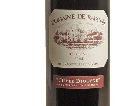 DOMAINE DE RAVANES CUVEE DIOGENE rouge 2004