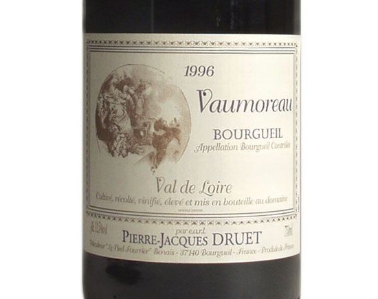 BOURGUEIL ''Vaumoreau'' rouge 1996