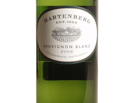 Vin d'Afrique du Sud Hartenberg sauvignon blanc 2008