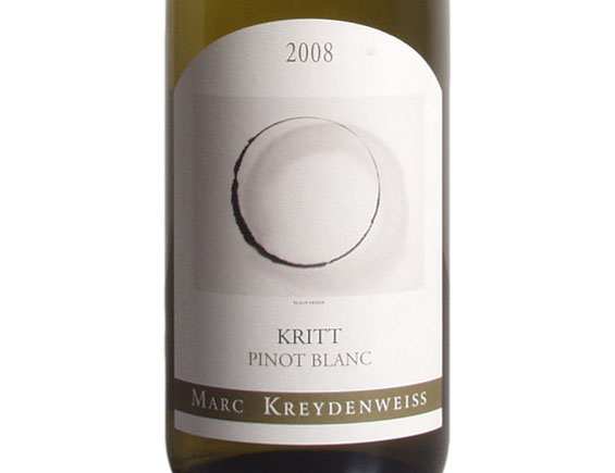 Domaine Marc Kreydenweiss Pinot blanc Kritt Bio 2008