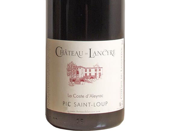 Château de Lancyre Coste d'Aleyrac Coteaux du Languedoc rouge 2009