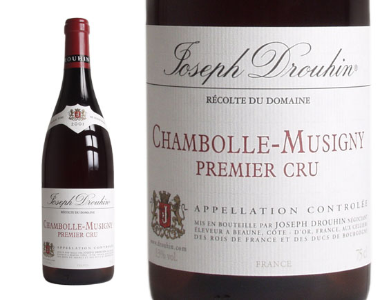 CHAMBOLLE-MUSIGNY PREMIER CRU rouge 2001