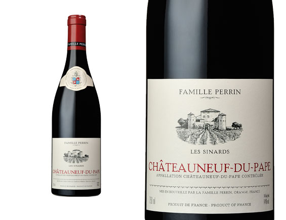 FAMILLE PERRIN CHÂTEAUNEUF DU PAPE LES SINARDS ROUGE 2012