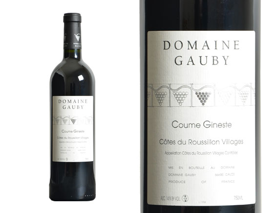 DOMAINE GAUBY COUME GINESTE ROUGE 2012