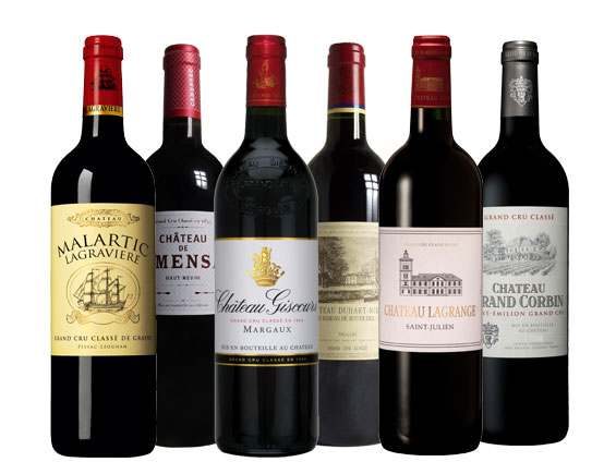 Les meilleurs vins de Bordeaux et les Grands Crus Classés