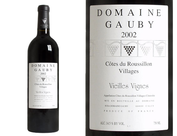 DOMAINE GAUBY ''Vieilles Vignes'' rouge 2002