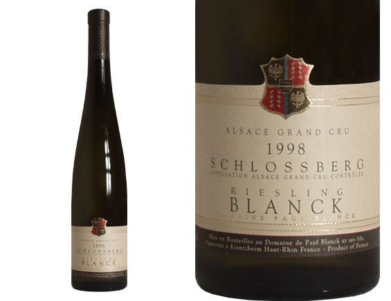 RIESLING Grand Cru ''Schlossberg'' blanc 1998