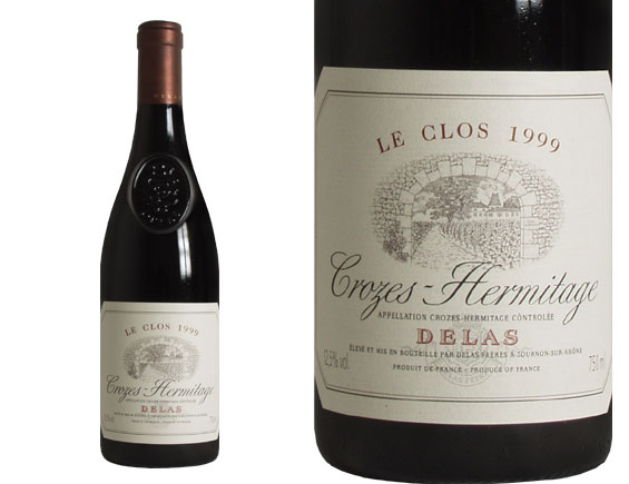 CROZES HERMITAGE ''Le Clos'' rouge 1999